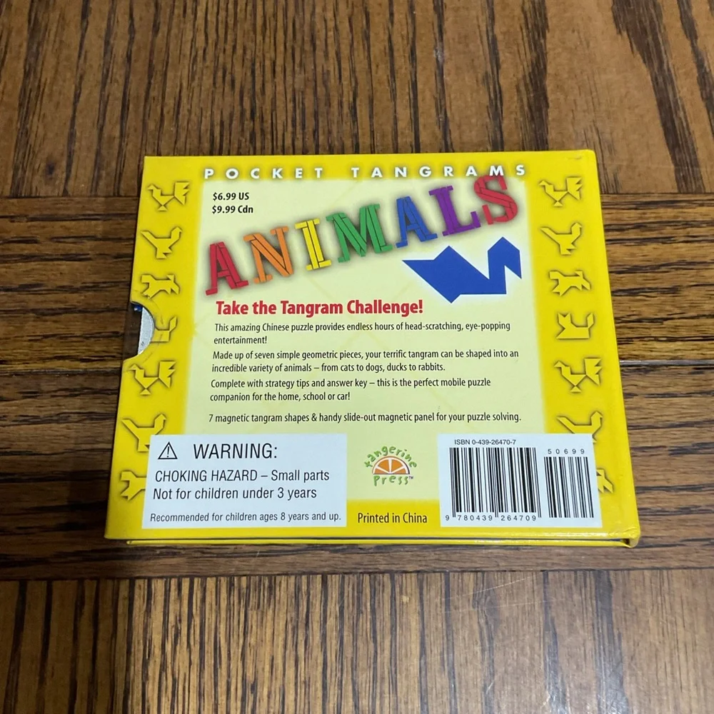 Pocket Tangrams Puzzle Books